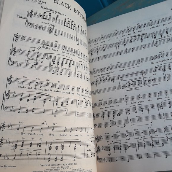 Vintage Sheet Music Book Songs Hits from Roaring 20s Piano Guitar Sing Musical - Picture 8 of 12